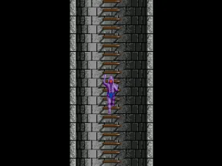 Climbing down a well