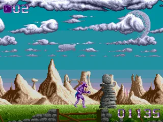 Hit those pillars to replenish your health