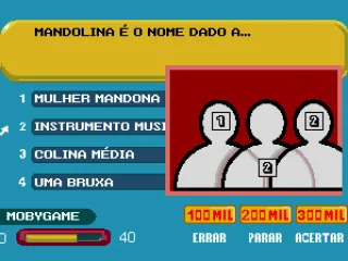 Choosing the guests help, three guests will take their guesses on the answer, and you can go by their guesses or not