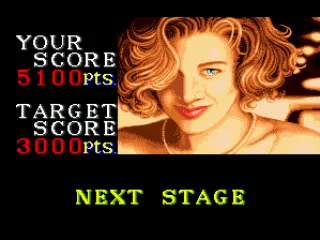 Reaching the goal score (or even surpassing it), you can move to the next city.