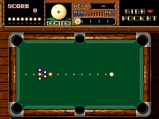 The match begins and the player plans the first move.