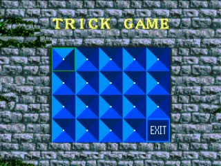 The Trick Game option works like a training mode: it's great to test your target and accuracy.
