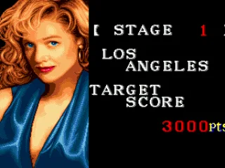To complete the game, you must reach the target score of each city (starting by Los Angeles).