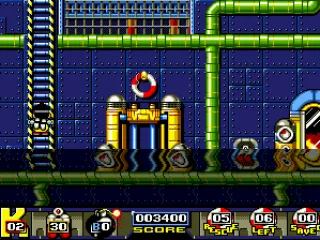 Notice the Rainbow Islands-esque rising tide