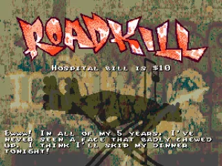 So they reflect the consequences of carnage?