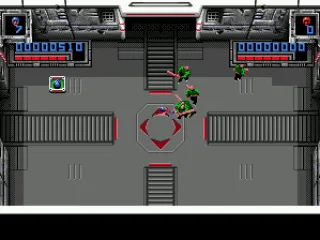 Getting beaten up to death by  some green guys