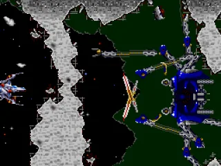 You have to chase the first boss a little.