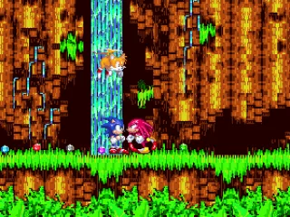 Knuckles Takes the Emeralds