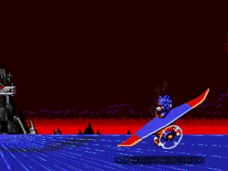 Diving in for an attack