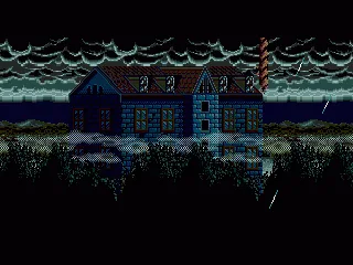 The Splatterhouse from the intro