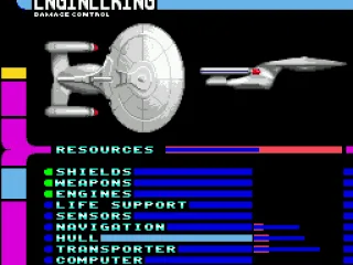 Allocating resources to repair the ship after combat