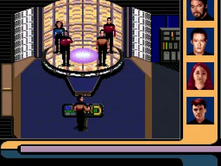 Beaming down to a planet