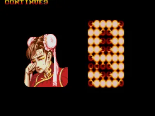 Chun-Li is in tears after a poor performance