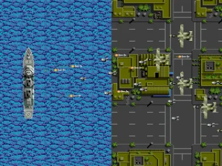 Planes vs. a ship