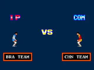 Here we have Brazil vs. China.