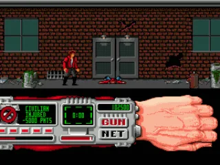 Civilian injured. Penalty: 5000 points