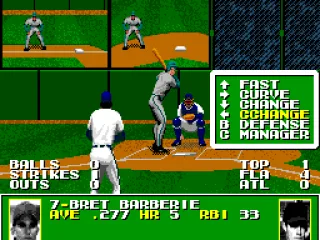 A behind-the-pitcher-view while pitching.