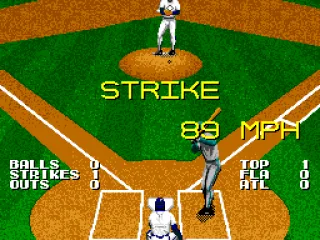 Throwing a strike.