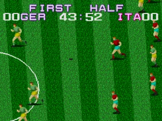 Rushing for the ball