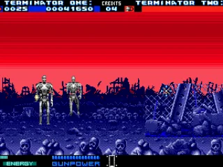 Shooting lonely robots...