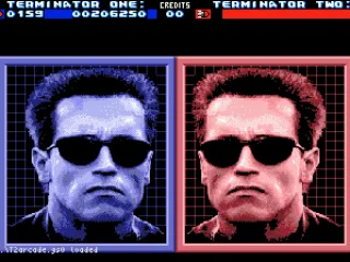 You get to see Arnold Schwarzenegger between levels