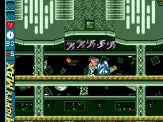 Pushing a weapon piece