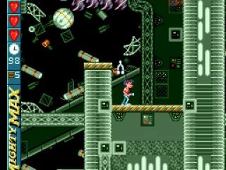 Starting in a sci-fi level...