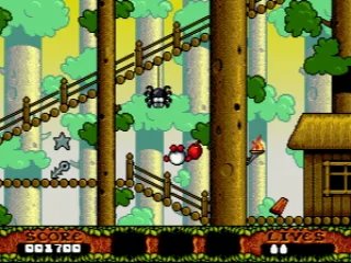 Jumping at the sight of a spider