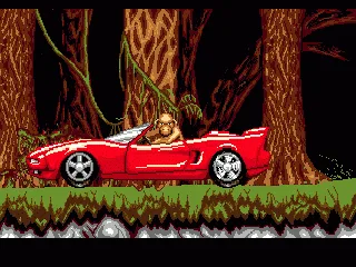 Animation after the game is over.