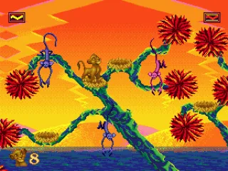 Climbing up the nests