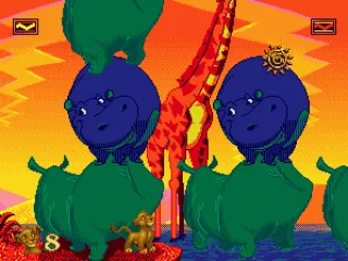 The African fauna at its best