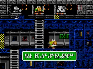 all three need to be at the exit to proceed