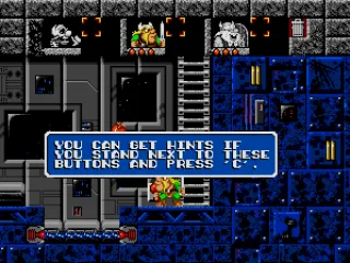 helpful hints appear when needed