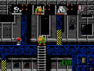 let's see ... fight the gun or go down the ladder...