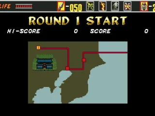 Round 1. Overall map