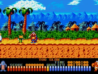 Event 1: 100m Splash (finish line)