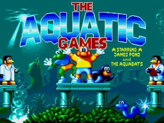 The title screen