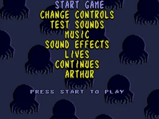 Main menu