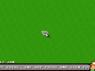 Building the first road