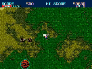 you can fly up, down, left, and right