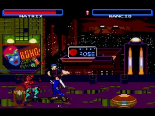 Rancid doesn’t take the refusal of his ‘tea & biscuits’ offer with good humour.