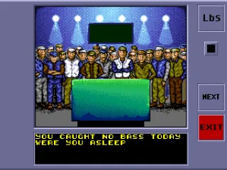 I haven't caught anything.