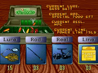 Equipping what I bought in the shop.