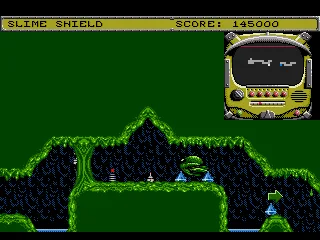 Meeting the first slime monster