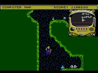 Todd jet-packs his way through Slime World