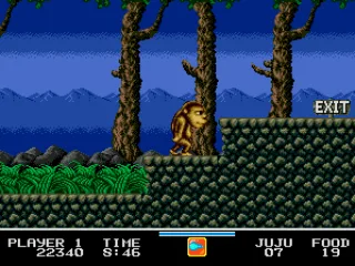 The end of the level