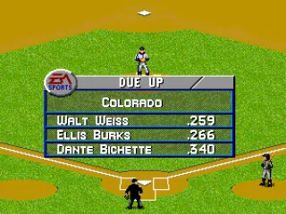 The batters that are due up