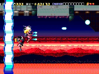 In the beginning of the third level