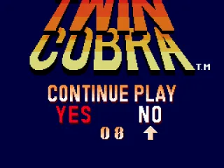 Continue screen