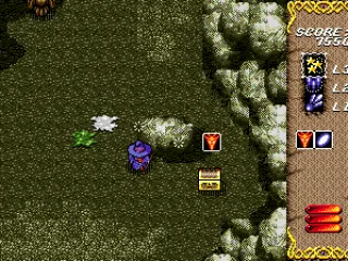 Blobs of slime attack.